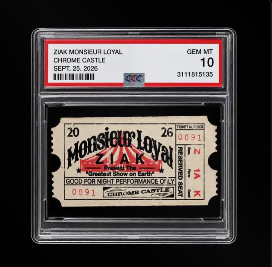 Monsieur Loyal — Ziak